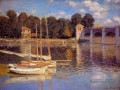 Le pont d’Argenteuil Claude Monet
